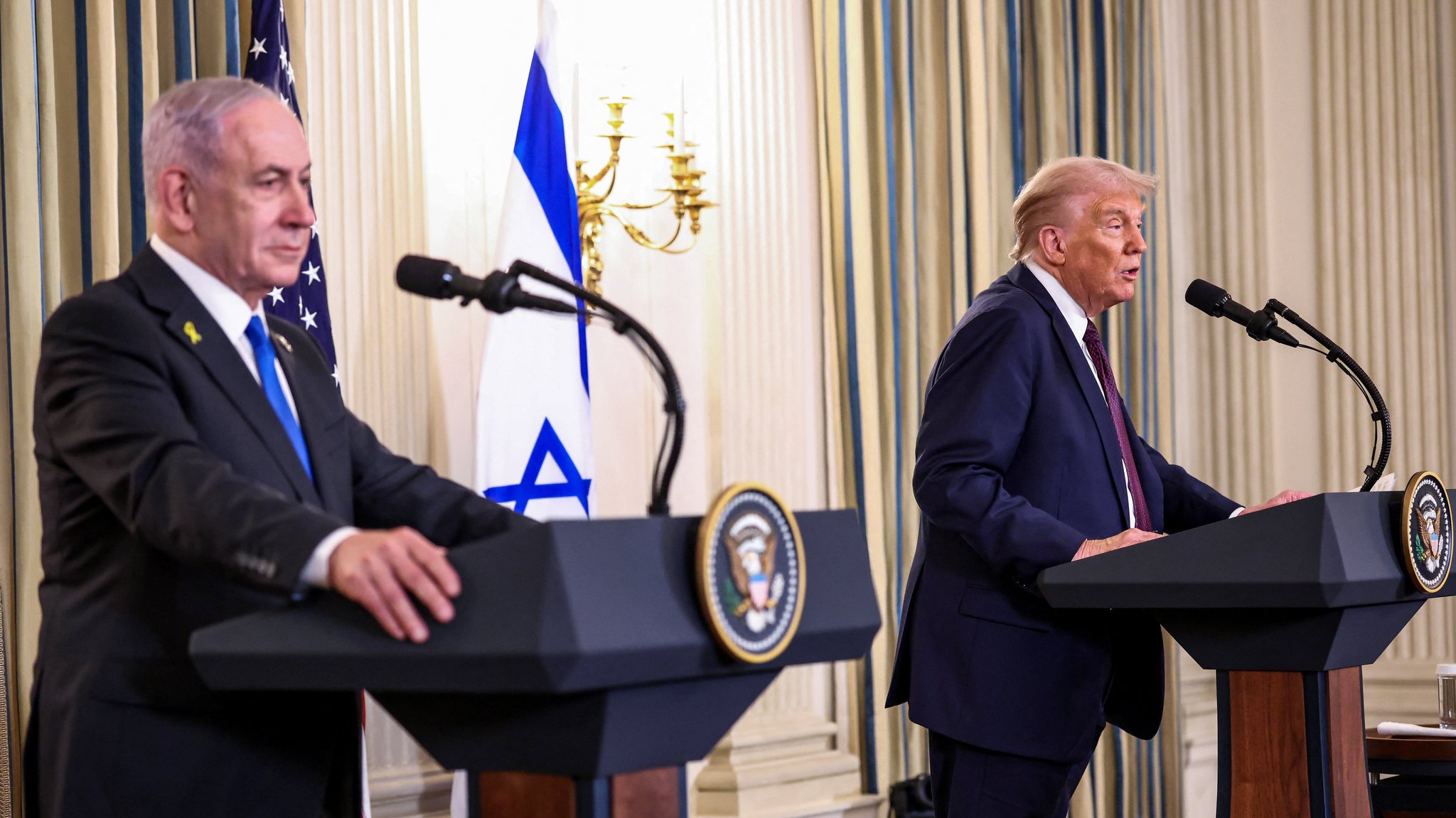 Trump legt Gaza-Plan vor – Netanjahu bekundet Unterstützung