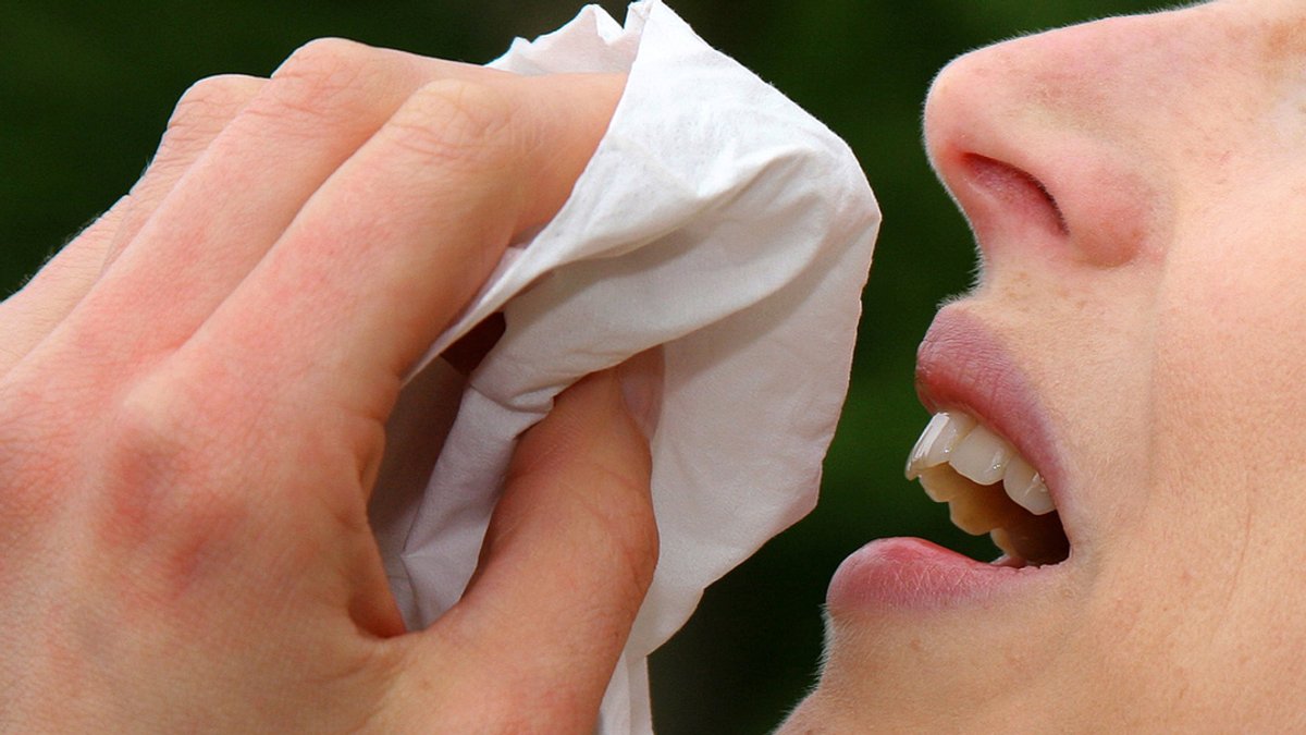 SARS-CoV-2 ist ein Atemwegsinfekt. Husten, Schnupfen, Niesen sind häufige Symptome. | Bild: dpa-Bildfunk/Heiko Wolfraum SARS-CoV-2 ist ein Atemwegsinfekt. Husten, Schnupfen, Niesen sind häufige Symptome.