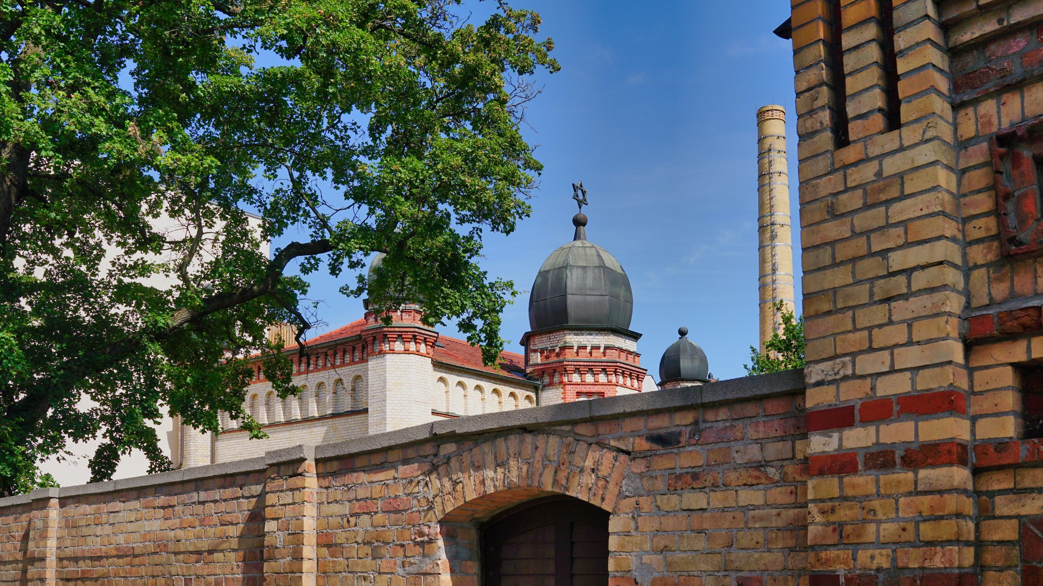 Die Synagoge in Halle an der Saale