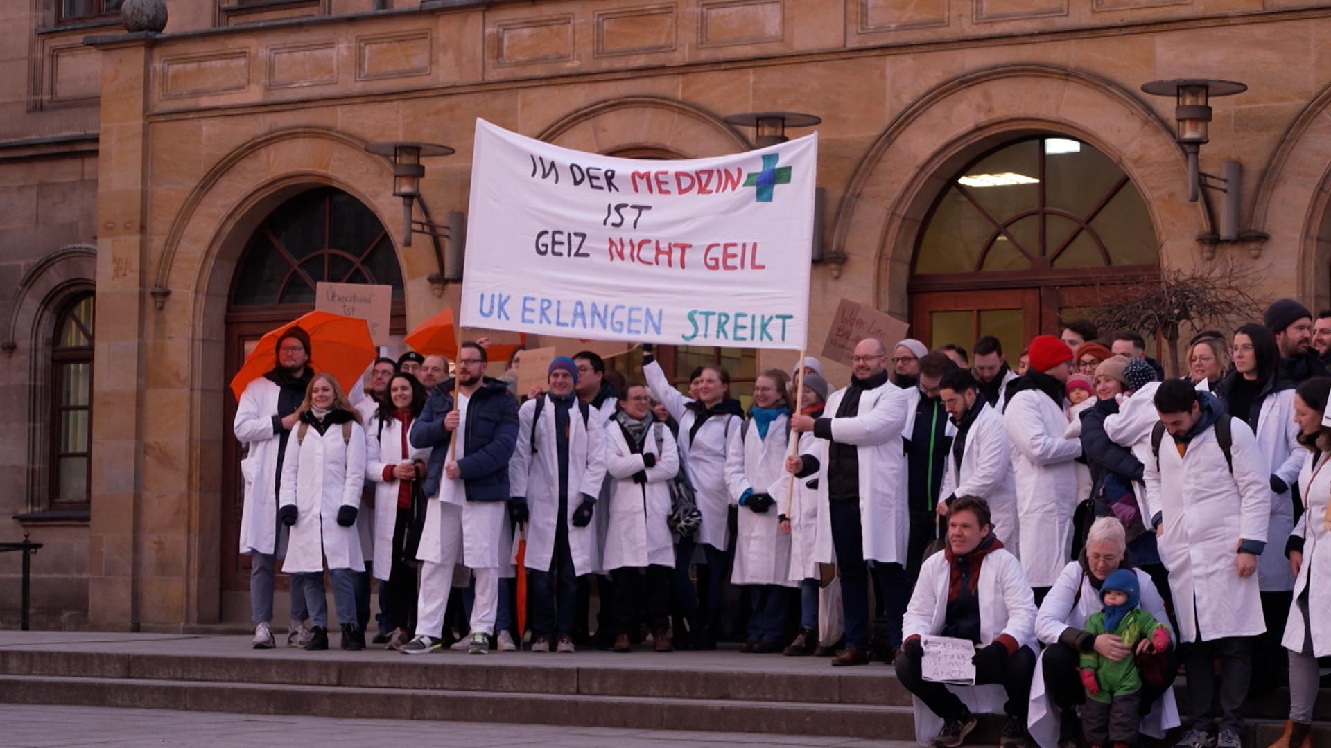 Warnstreik an Unikliniken: Heute nur Notfallversorgung