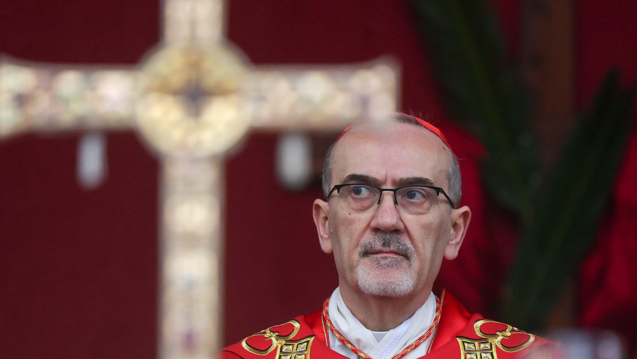 Der katholische Patriarch von Jerusalem Kardinal Pierbattista Pizzaballa