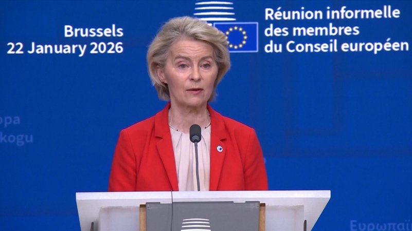 EU-Kommissionspräsidentin Ursula von der Leyen | Bild: Bayerischer Rundfunk 2026 EU-Kommissionspräsidentin Ursula von der Leyen