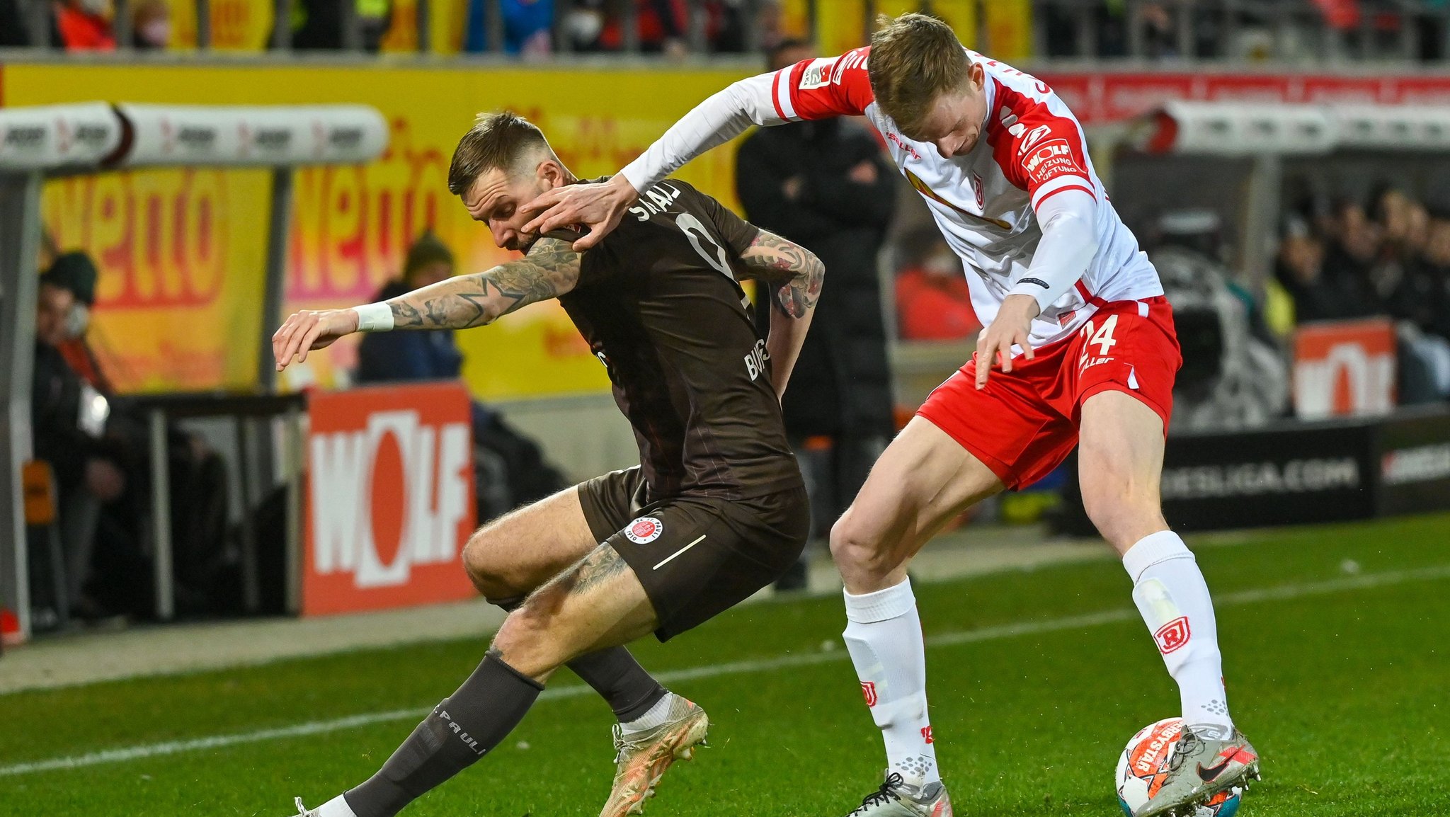 SSV Jahn Regensburg - FC St. Pauli: die Highlights