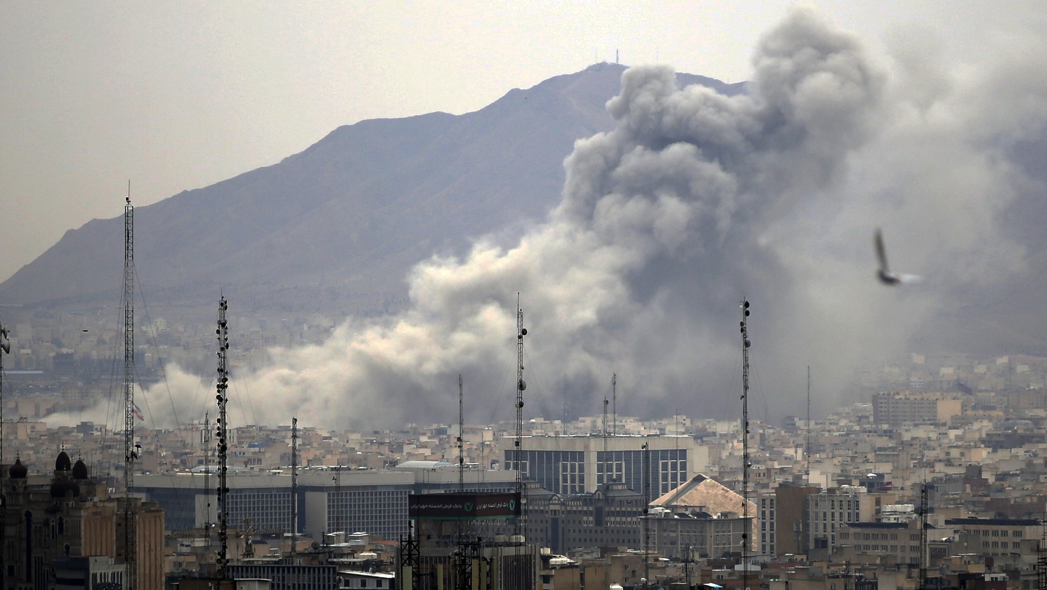 Luftangriff auf Teheran am 13. März