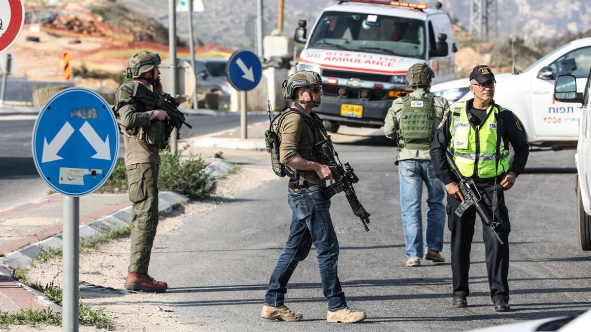 Zwei Israelis bei Anschlag im Westjordanland getötet