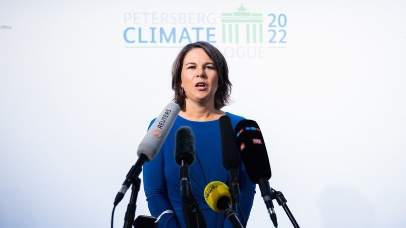 Außenministerin Annalena Baerbock hat zu mehr Anstrengung gegen den Klimawandel aufgerufen. 