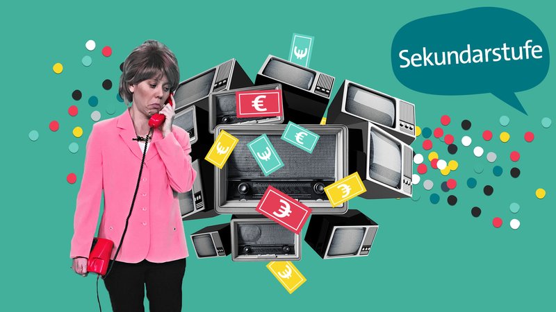 Christina Wolf als Frau Merkel | Bild: BR Christina Wolf als Frau Merkel