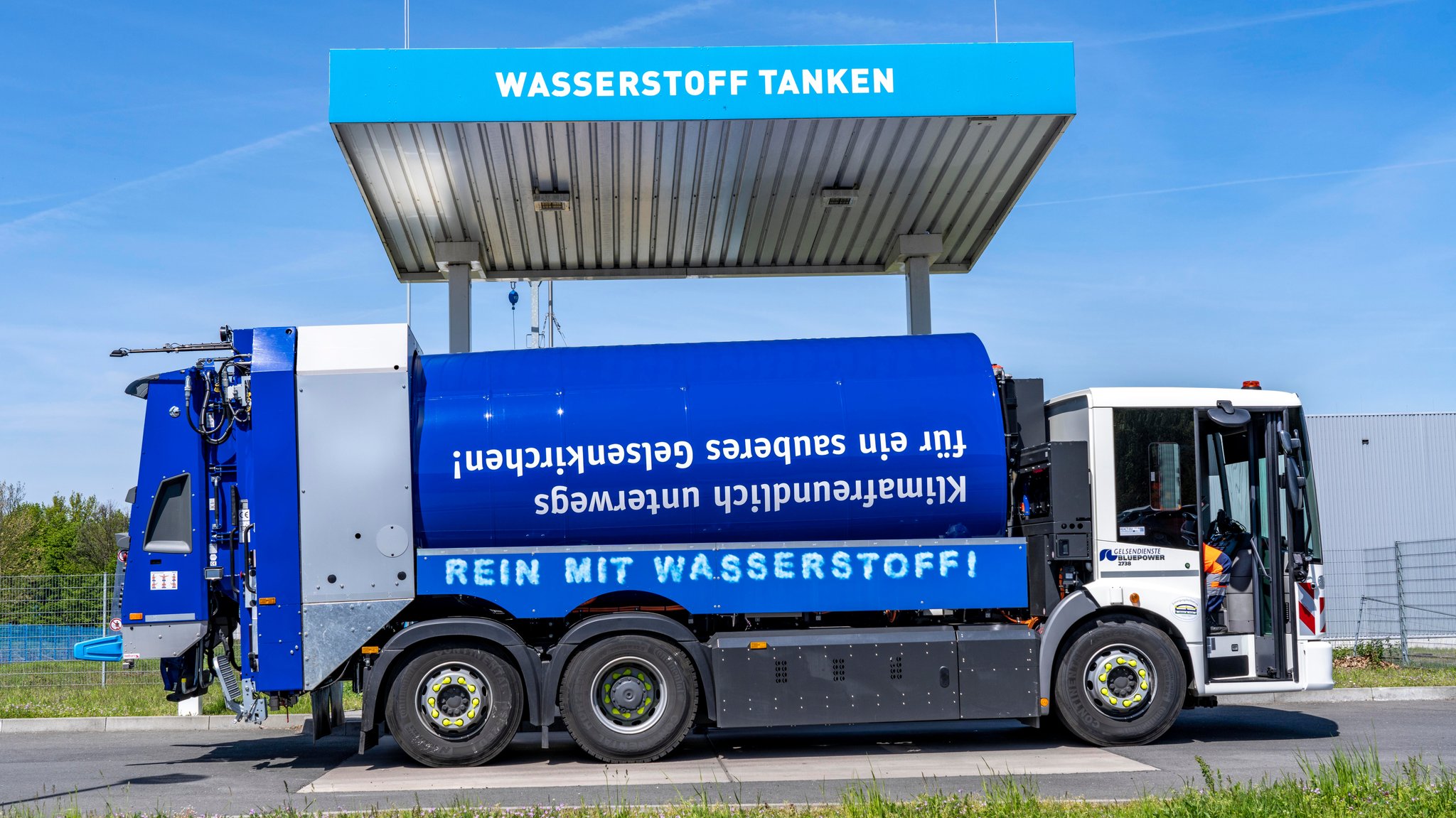 Klimaschutz weit oben: Logistik-Branche im Wasserstoff-Fieber