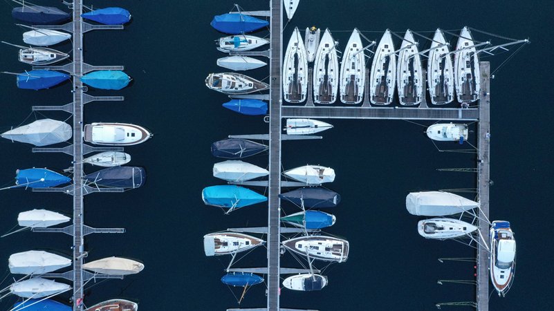 (Symbolbild) Boote auf dem Bodensee | Bild: BR (Symbolbild) Boote auf dem Bodensee