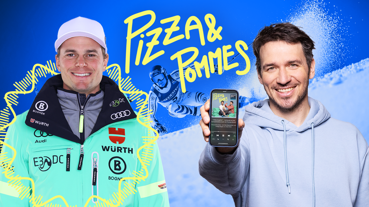 Riesenslalom-Weltmeister Alexander Schmid und Felix Neureuther | Bild: picture-alliance/dpa Riesenslalom-Weltmeister Alexander Schmid und Felix Neureuther