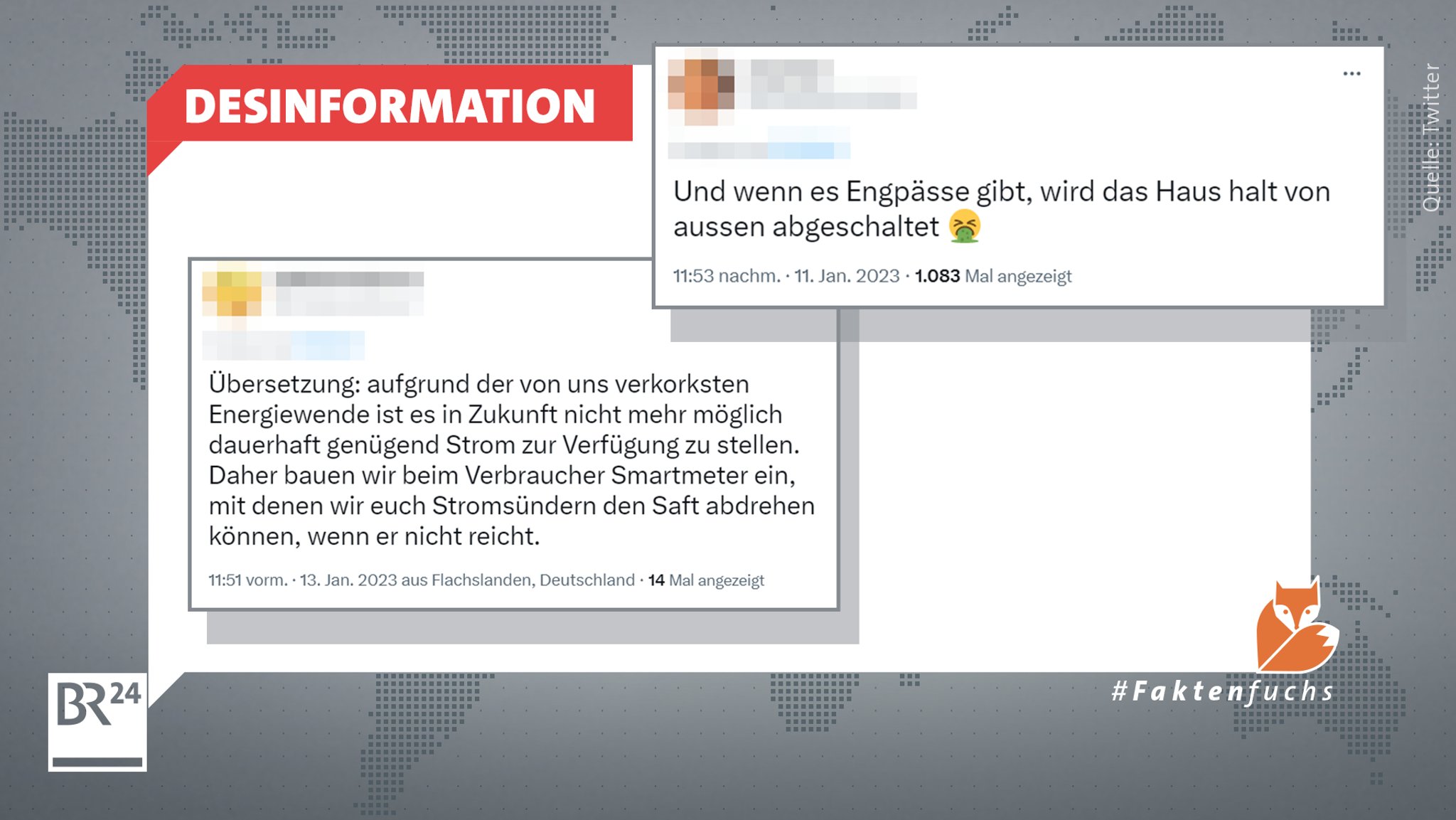 Behauptungen über massenhafte Stromabschaltungen via Smart Meter sind falsch.