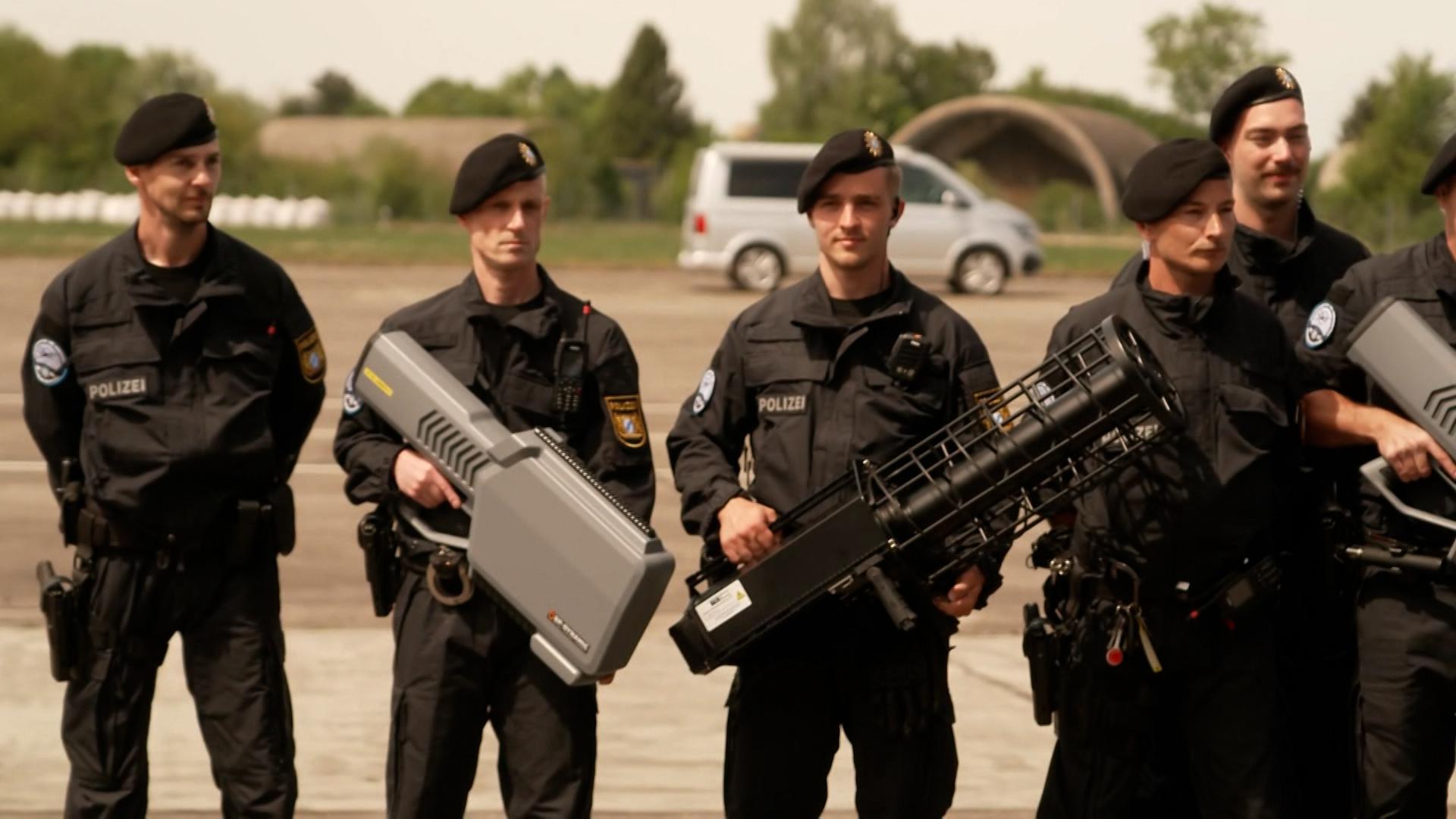 Bayerische Polizei mit Drohnenabwehr