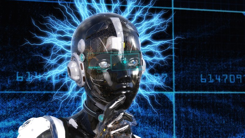 (Symbolbild) Illustration eines Androiden. | Bild: picture alliance / CHROMORANGE | CHROMORANGE (Symbolbild) Illustration eines Androiden.