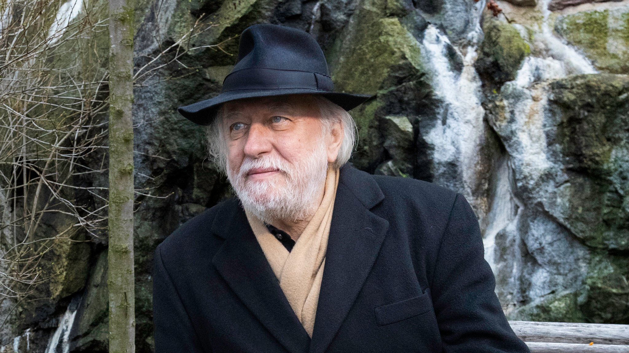 Lange Favorit, jetzt tatsächlicher Literaturnobelpreisträger: Der ungarische Autor László Krasznahorkai in Stockholm am 23. Januar 2025.