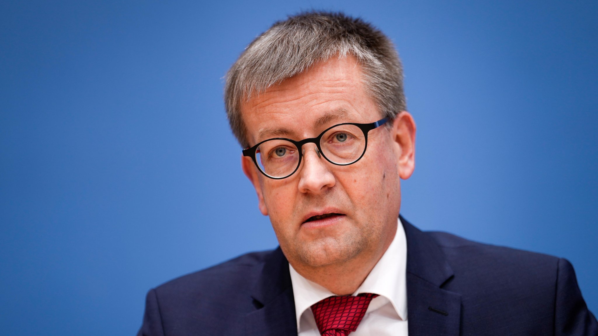 25.01.2023, Berlin, Burkhard Blienert, Drogenbeauftragter der Bundesregierung im Portrait bei der Bundespressekonferenz.