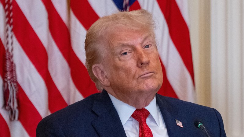 US-Präsident Donald Trump | Bild: picture alliance / NurPhoto | Andrew Leyden US-Präsident Donald Trump