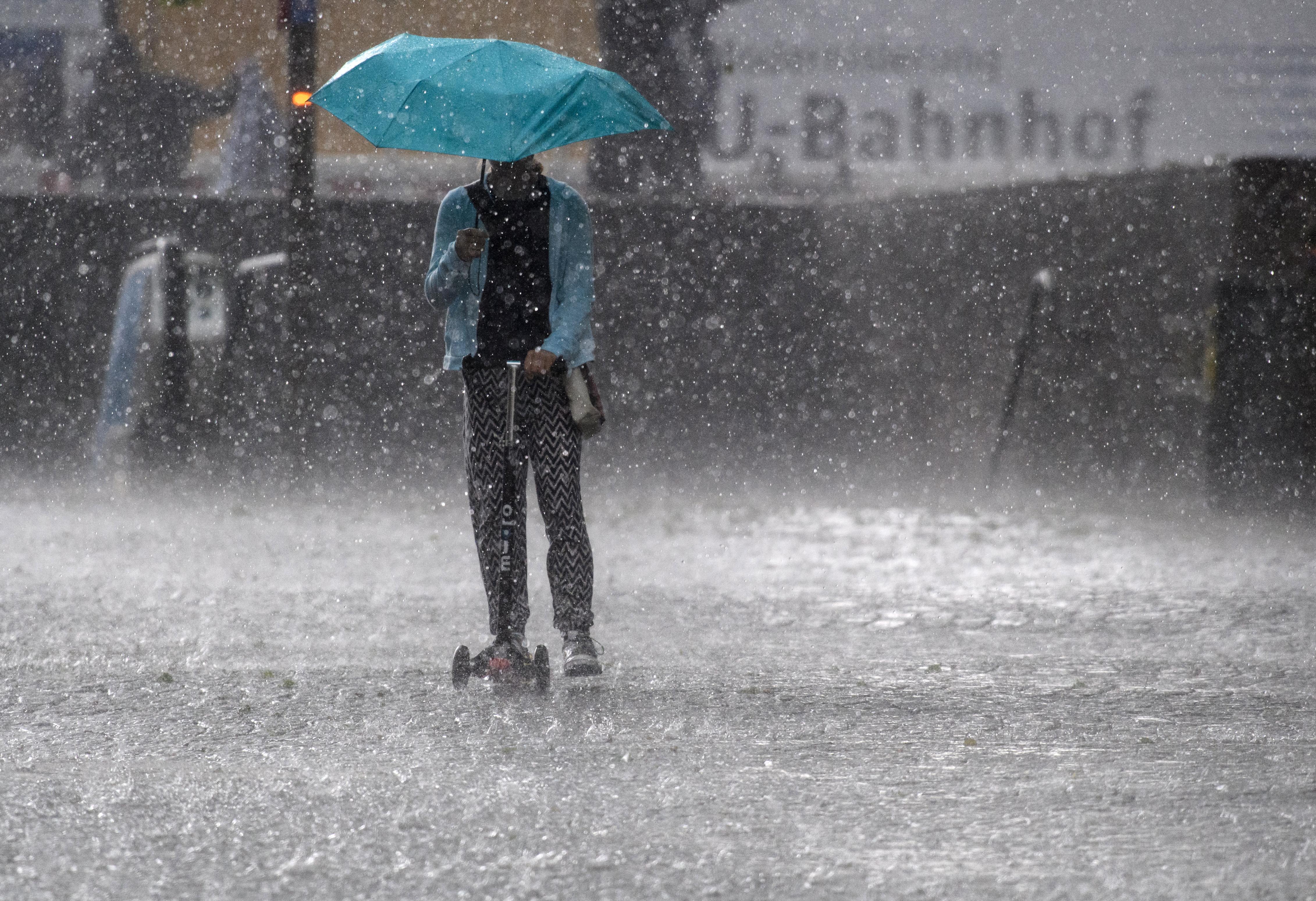 El Niño wirkt sich zwar auf Bayern kaum aus, im Zuge der Klimakrise werden aber auch hier Starkregenereignisse wahrscheinlicher (Archivbild).