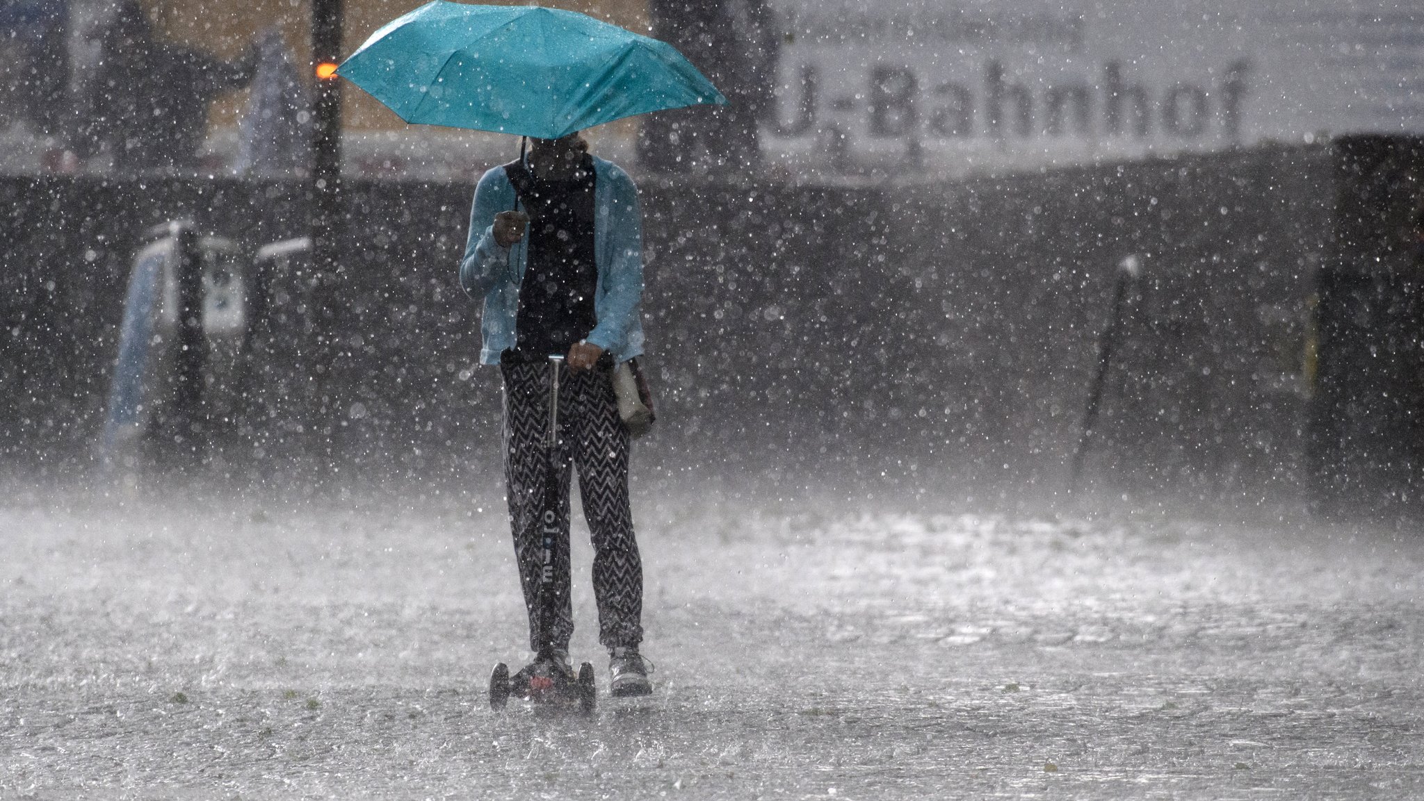 El Niño wirkt sich zwar auf Bayern kaum aus, im Zuge der Klimakrise werden aber auch hier Starkregenereignisse wahrscheinlicher (Archivbild).