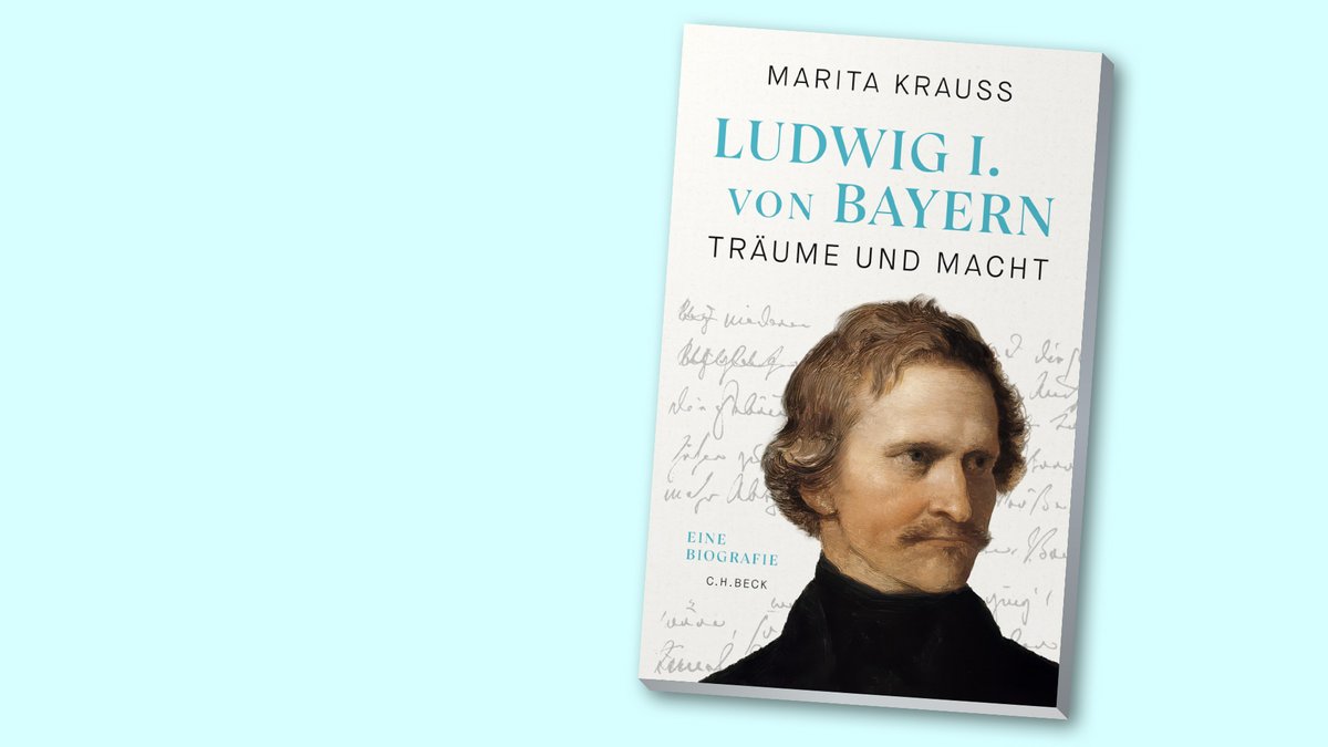 Cover der neuen Biografie mit Gemälde von Ludiwg I.