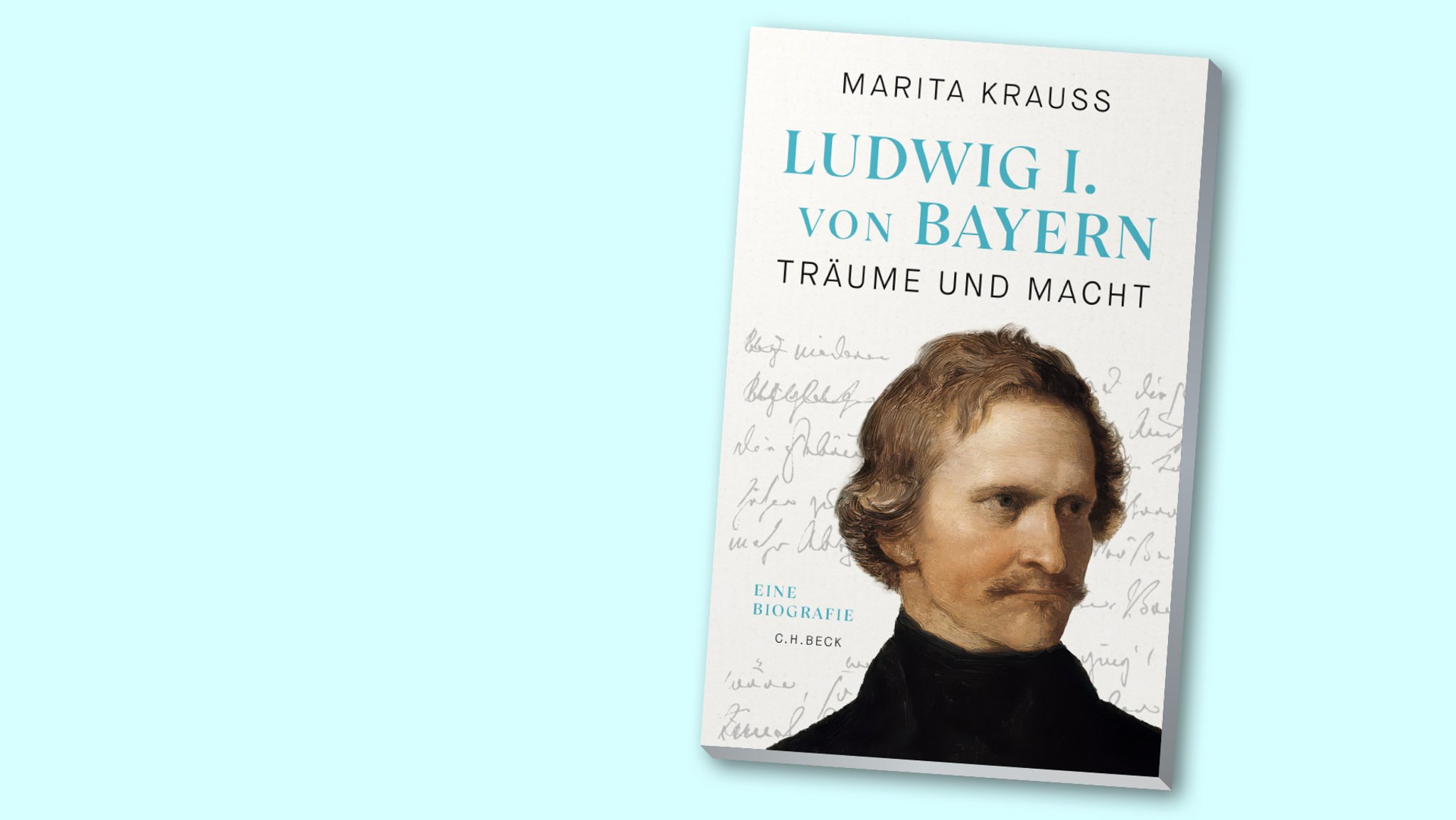 Cover der neuen Biografie mit Gemälde von Ludiwg I.