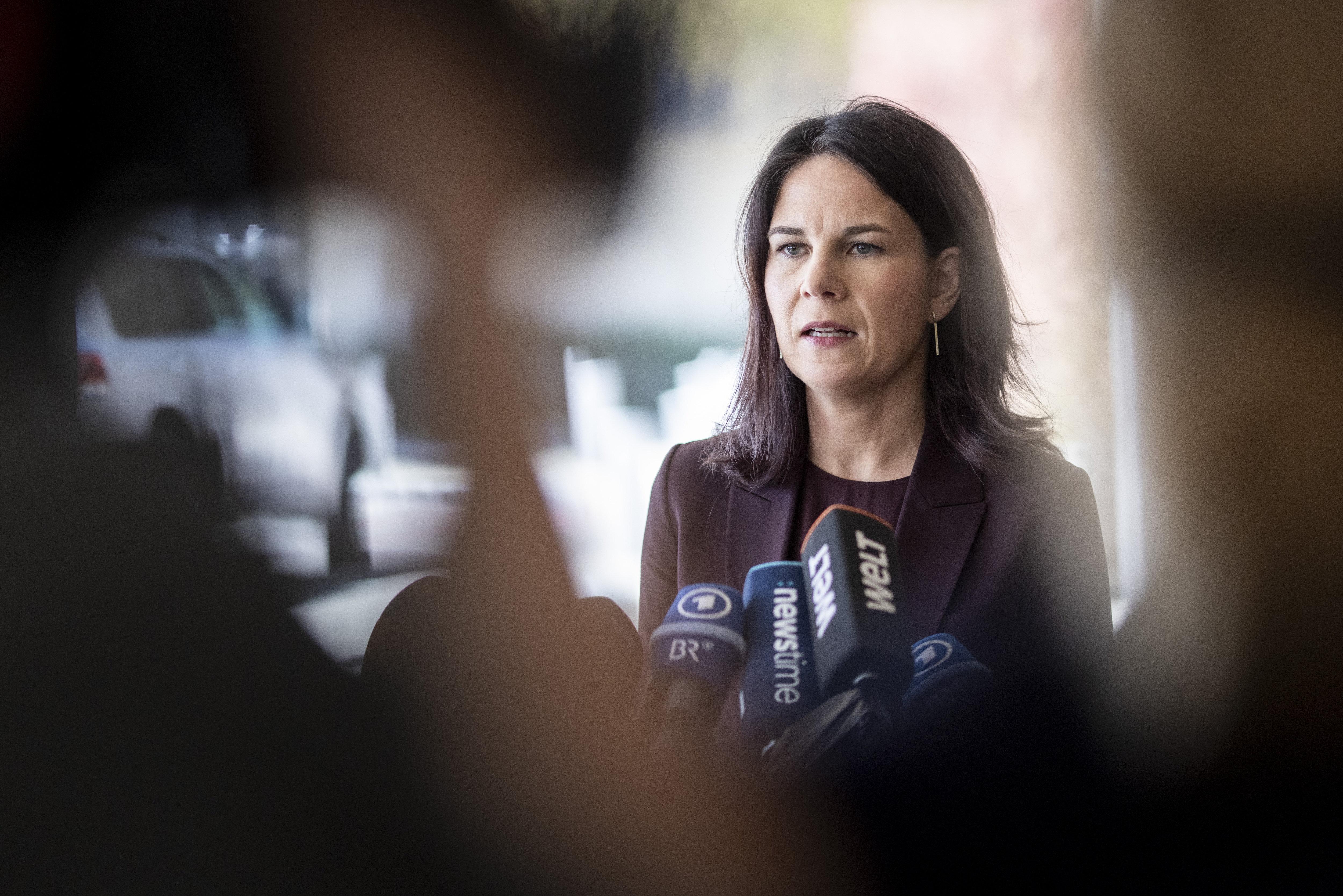 17.04.2024: Außenministerin Baerbock in Tel Aviv