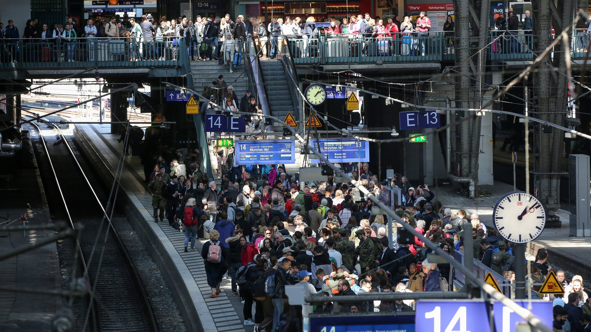 EVG droht mit längeren und heftigeren Streiks bei der Bahn