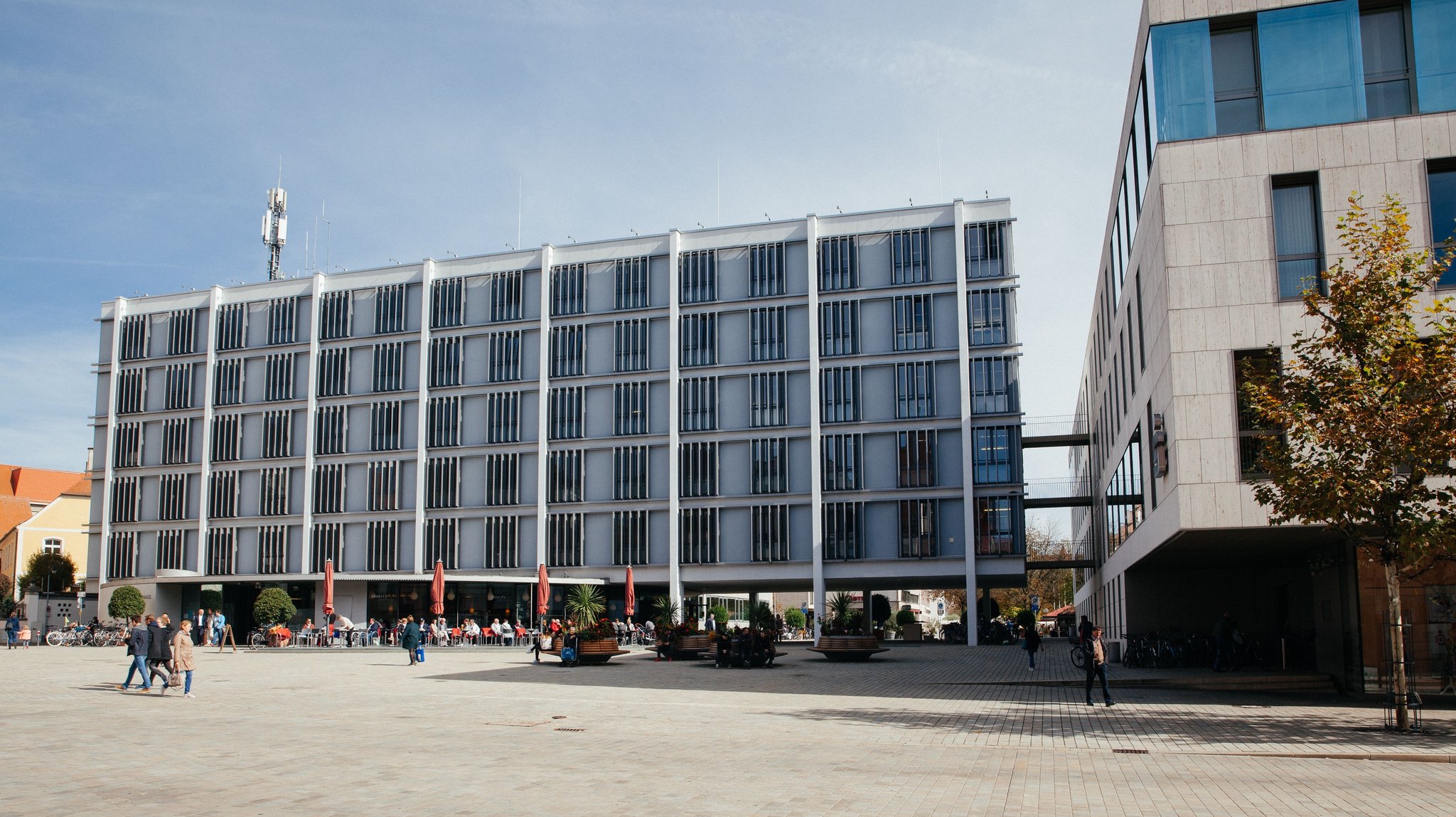 Das neue Rathaus in Ingolstadt.