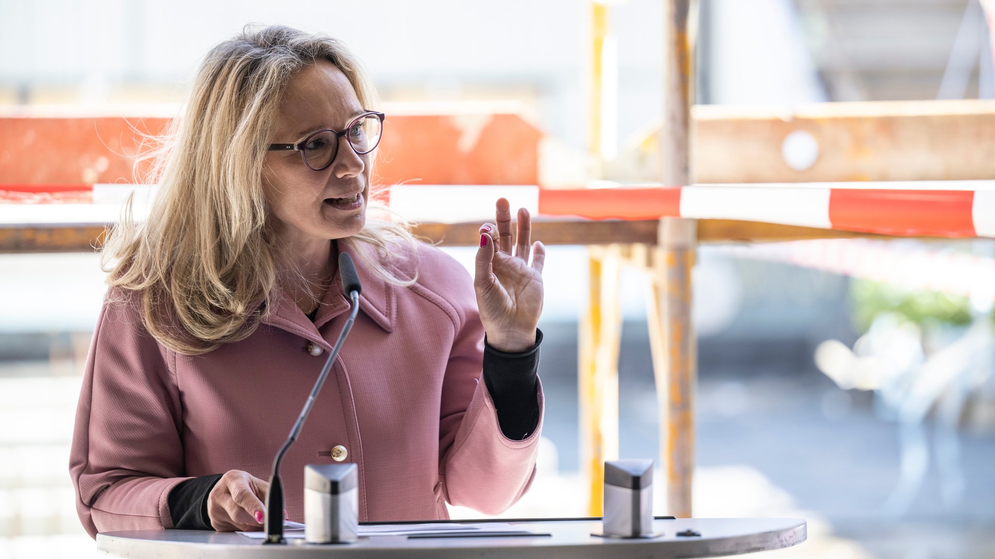 Die neue Berliner Kultursenatorin Sarah Wedl-Wilson