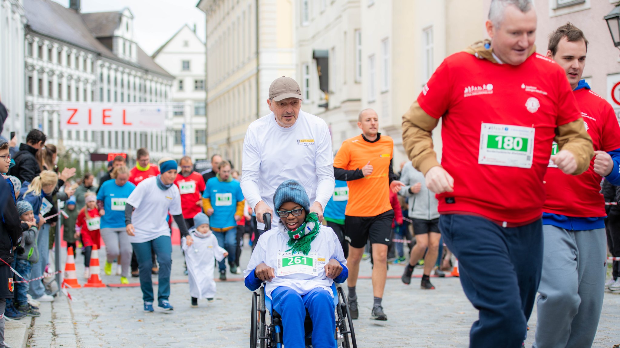 Start beim Bona-Inklusionslauf | Bild: privat Start beim Bona-Inklusionslauf