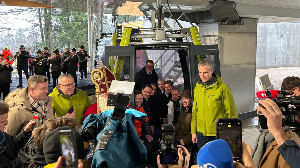 Jetzt auch die Südseite: Nächste Seilbahn am Ochsenkopf eröffnet