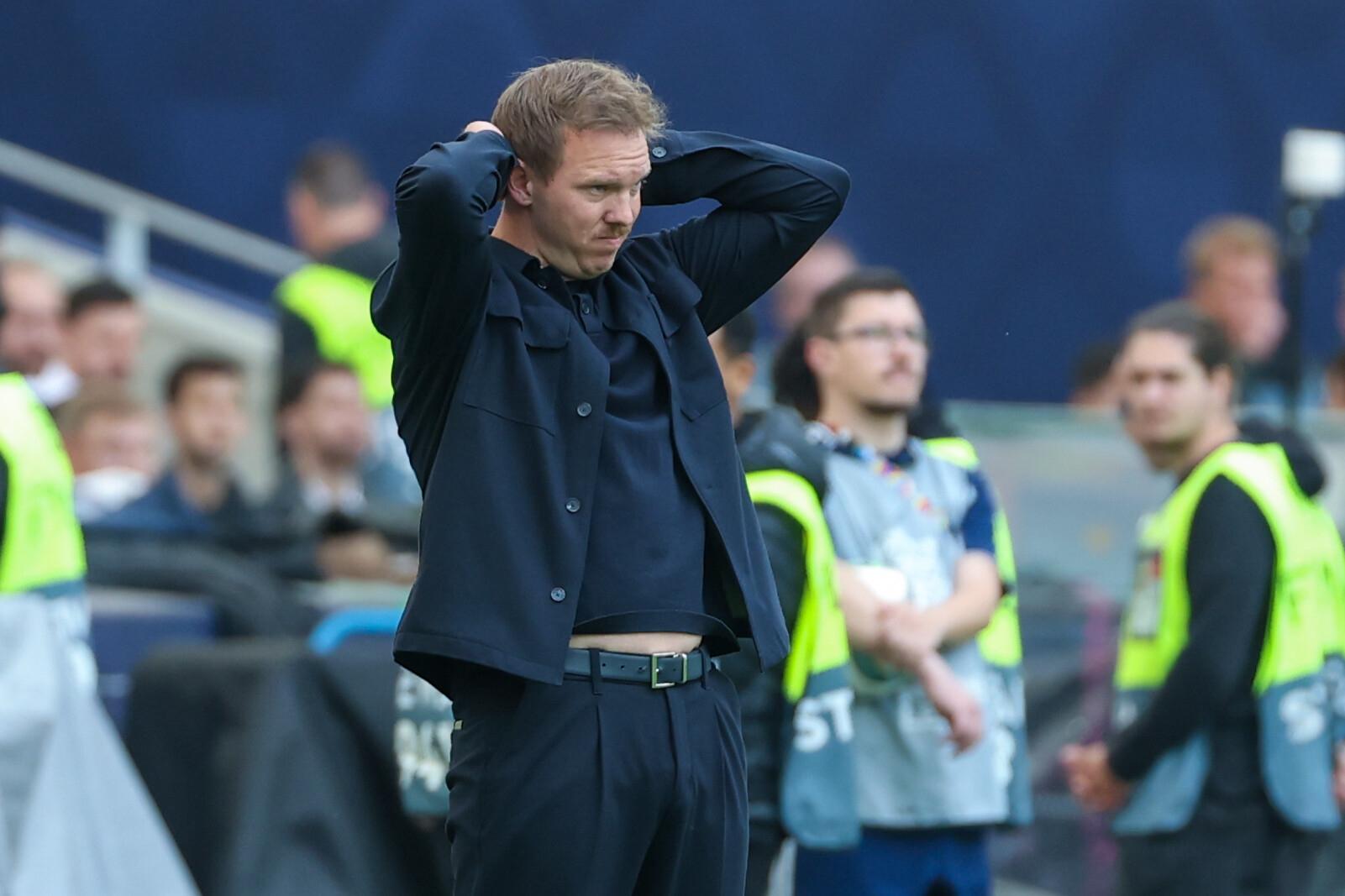 Julian Nagelsmann sieht die 0:2-Niederlage des DFB-Teams gegen Frankreich.