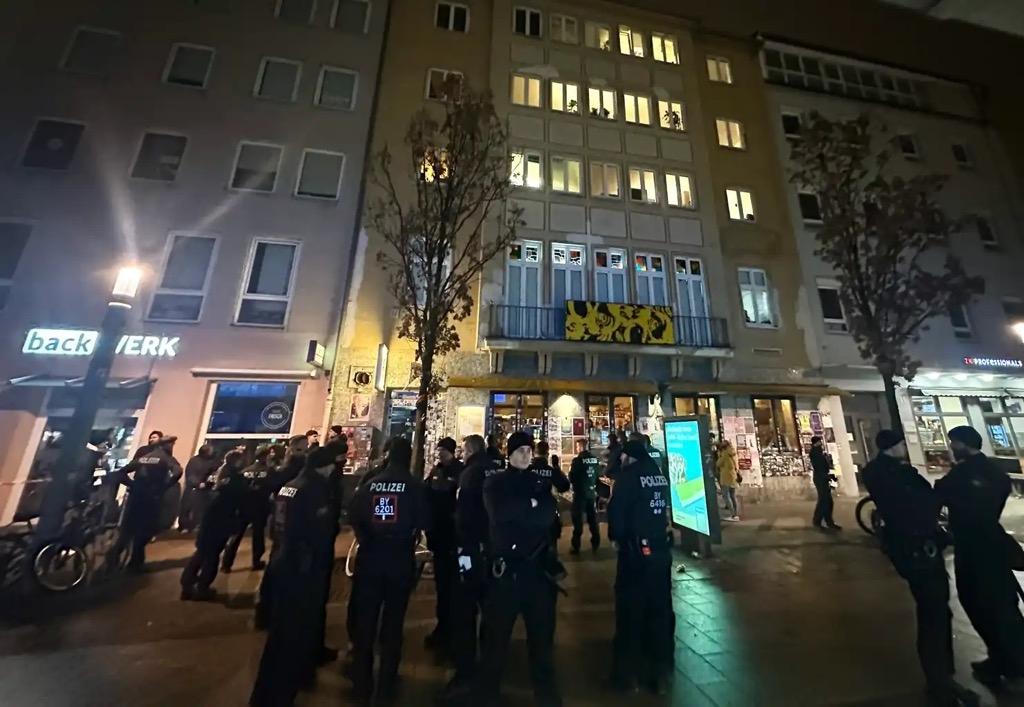 Der City Club zum Zeitpunkt der Razzia. 