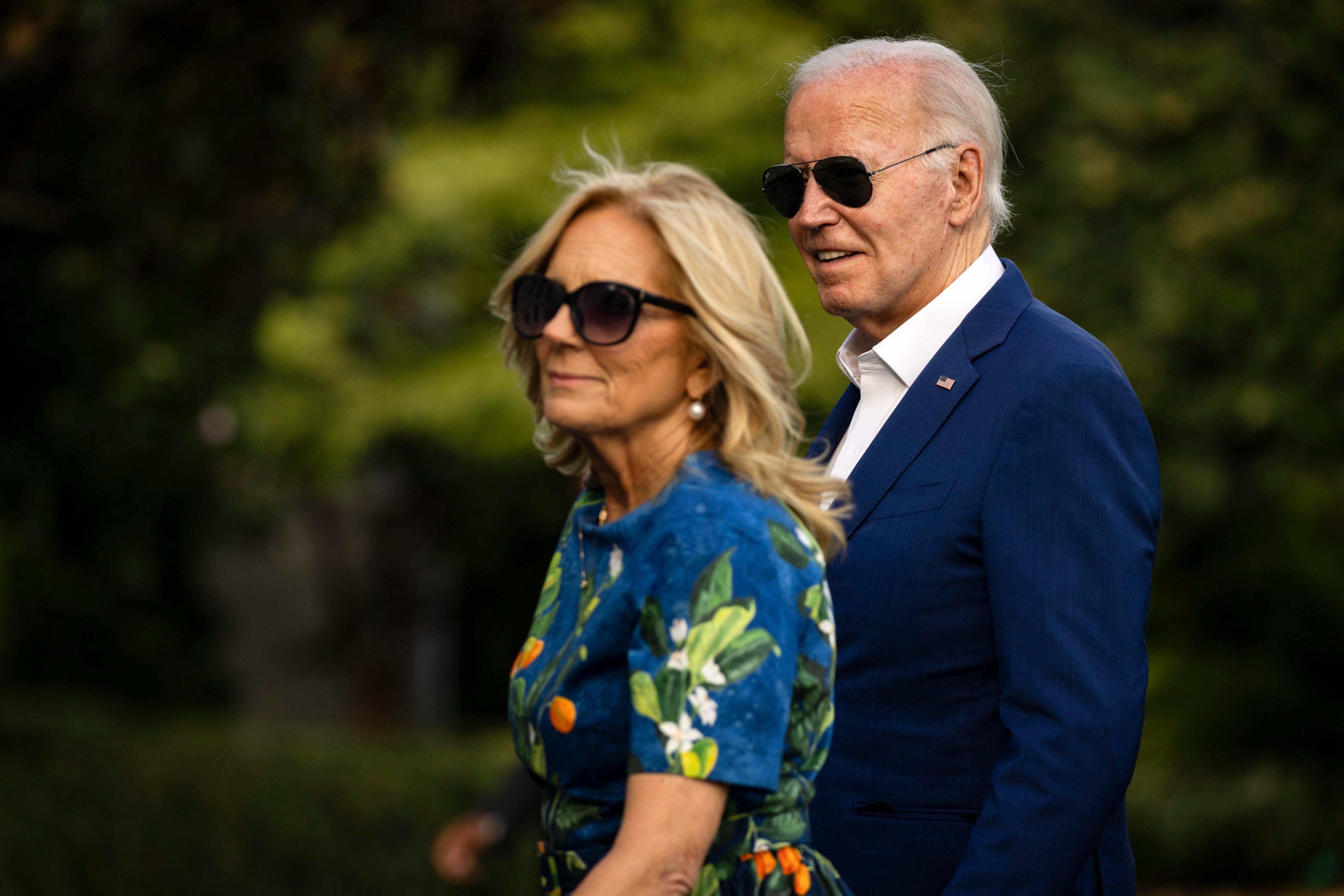 US-Präsident Joe Biden und First Lady Jill Biden