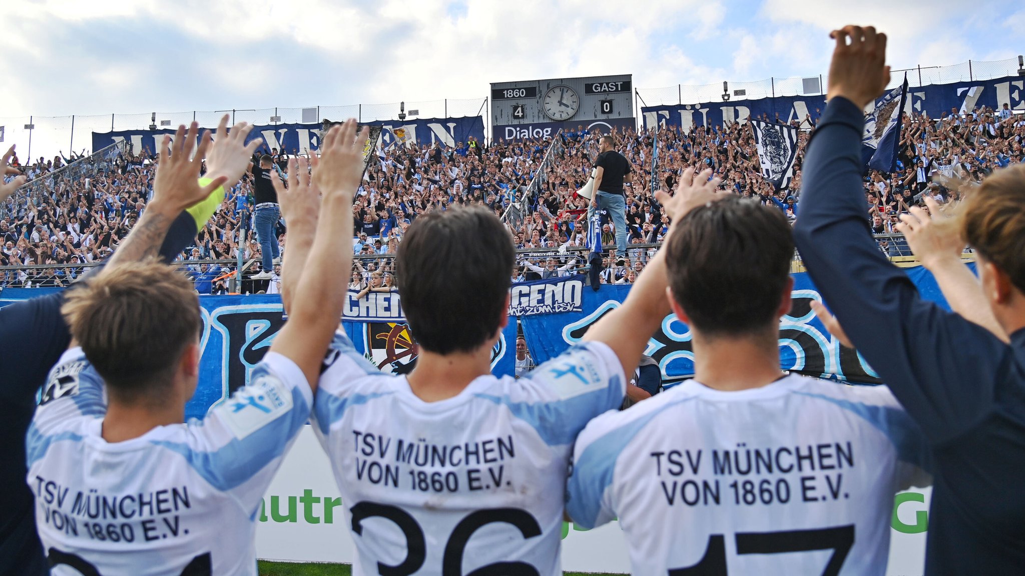 TSV 1860 zerlegt Ansbach – Feierbefehl vom Kapitän