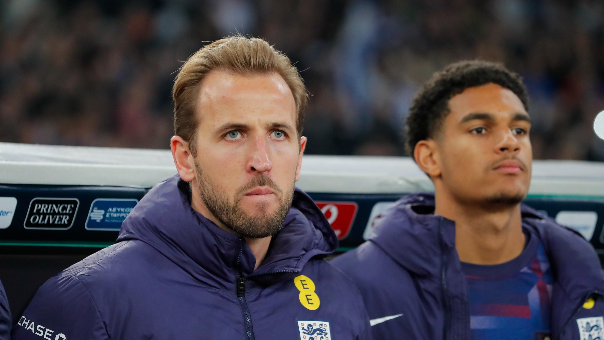 Harry Kane vor dem Spiel zwischen England und Griechenland