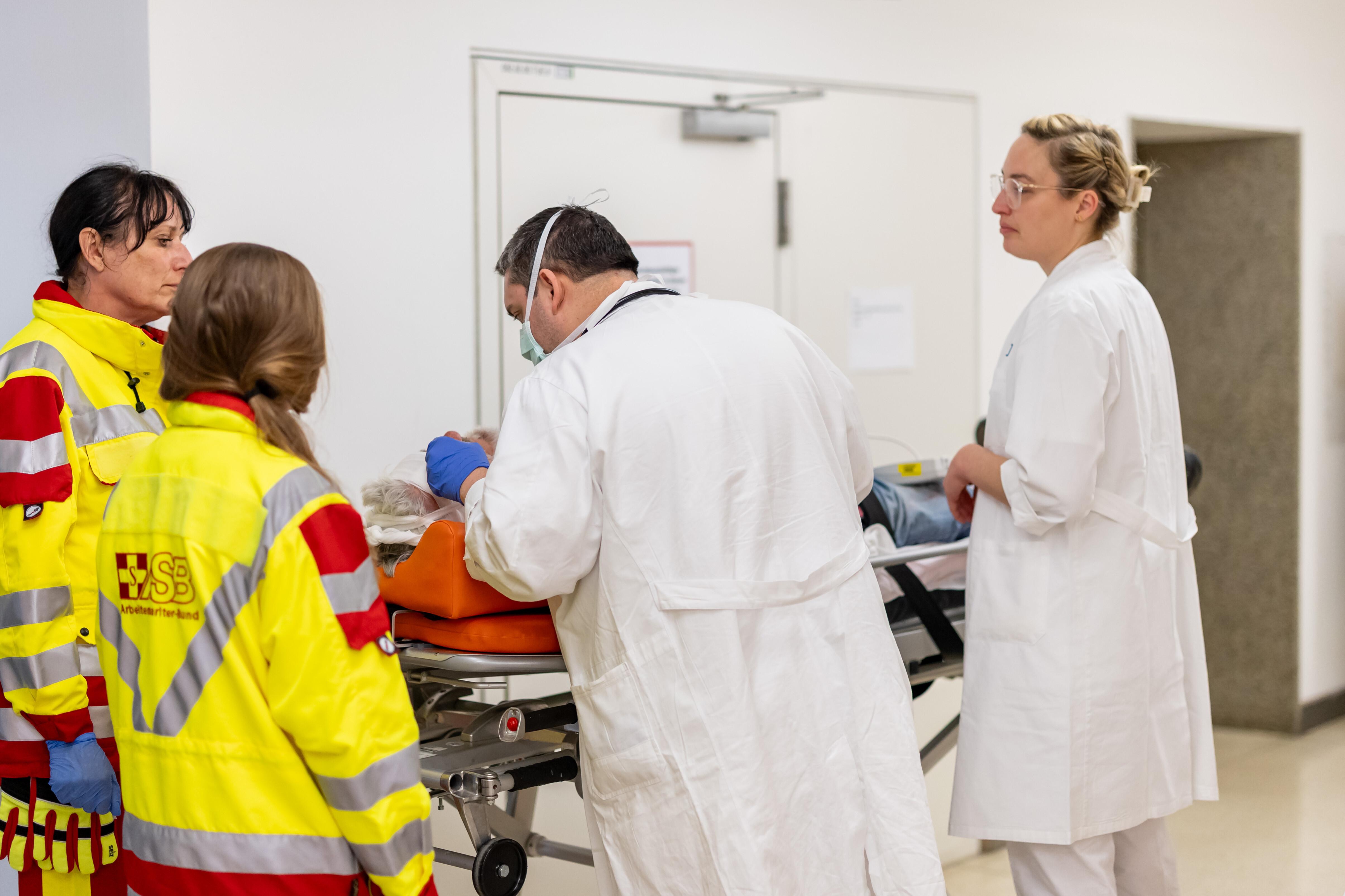 Symbolbild: Katastrophenschutzübung am Universitätsklinikum Erlangen vom 