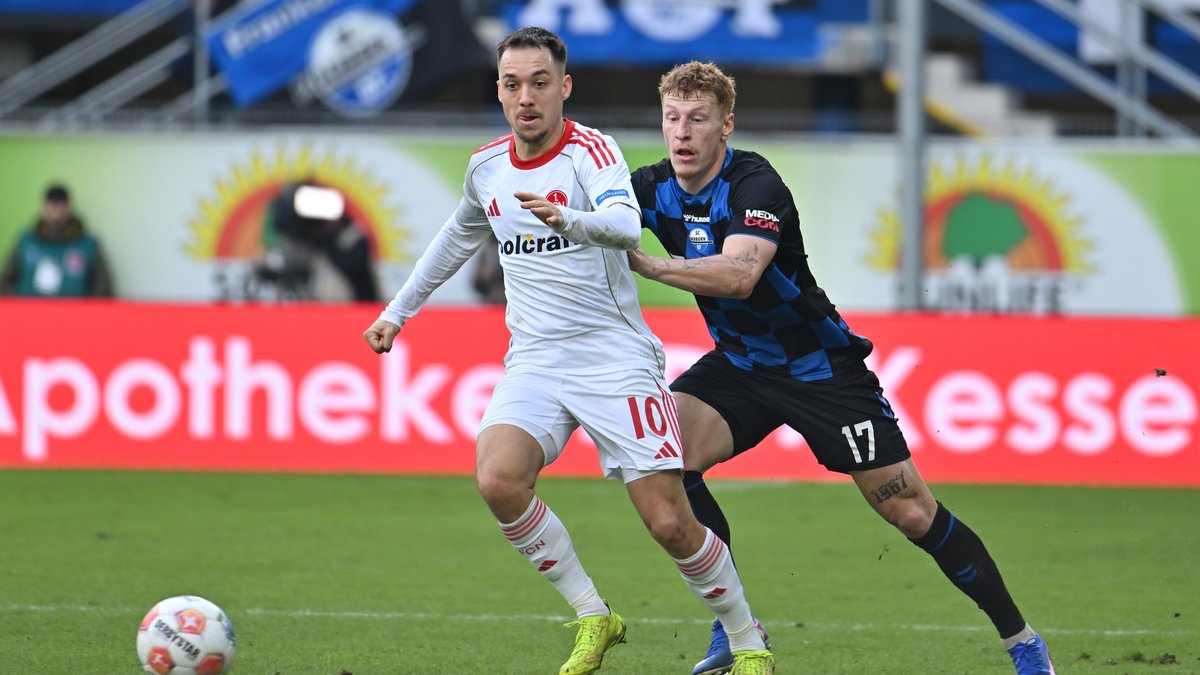 Strafstoß und Platzverweis: Nürnberg verliert in Unterzahl