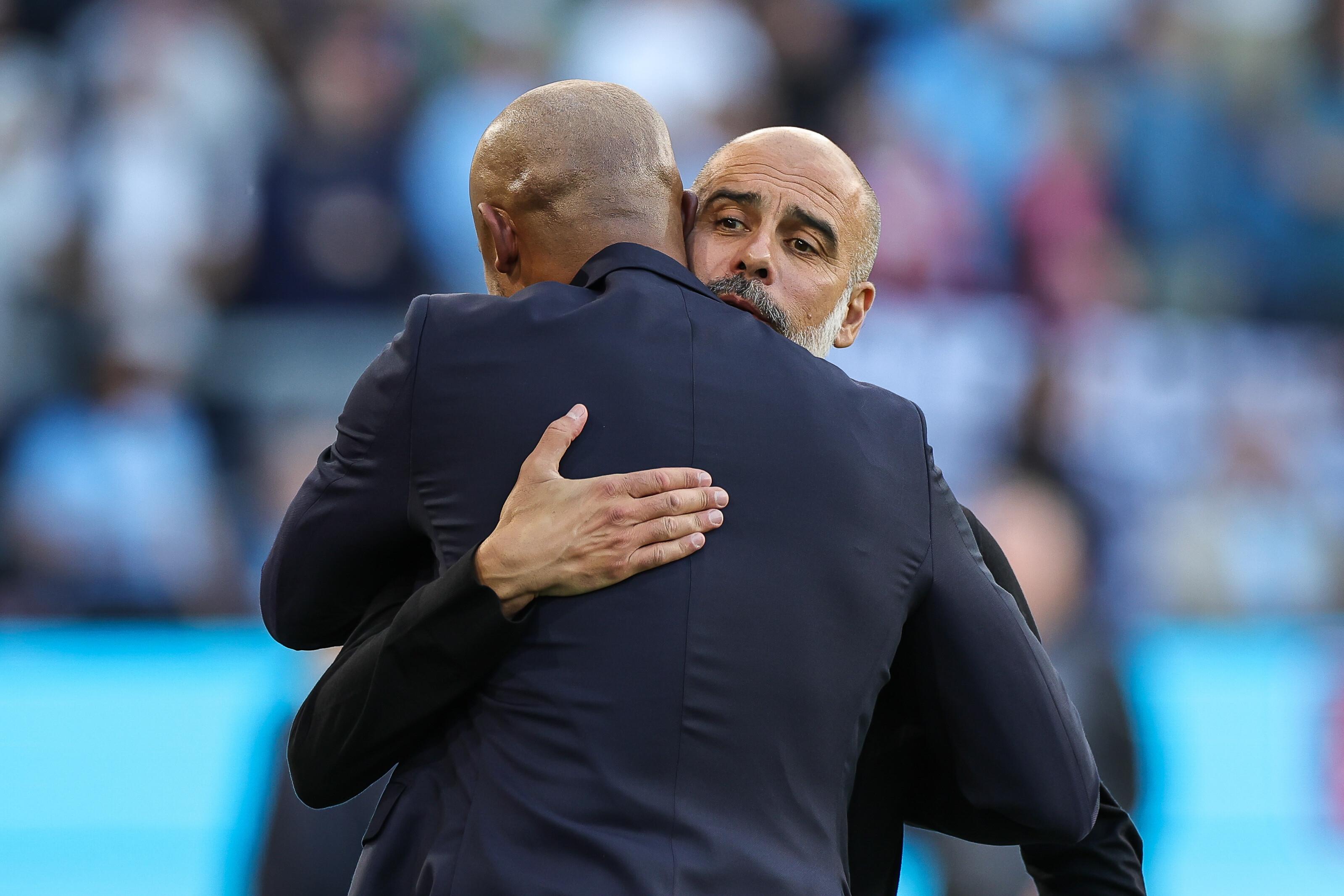 Vincent Kompany arbeitete in Manchester drei Jahre unter Pep Guardiola