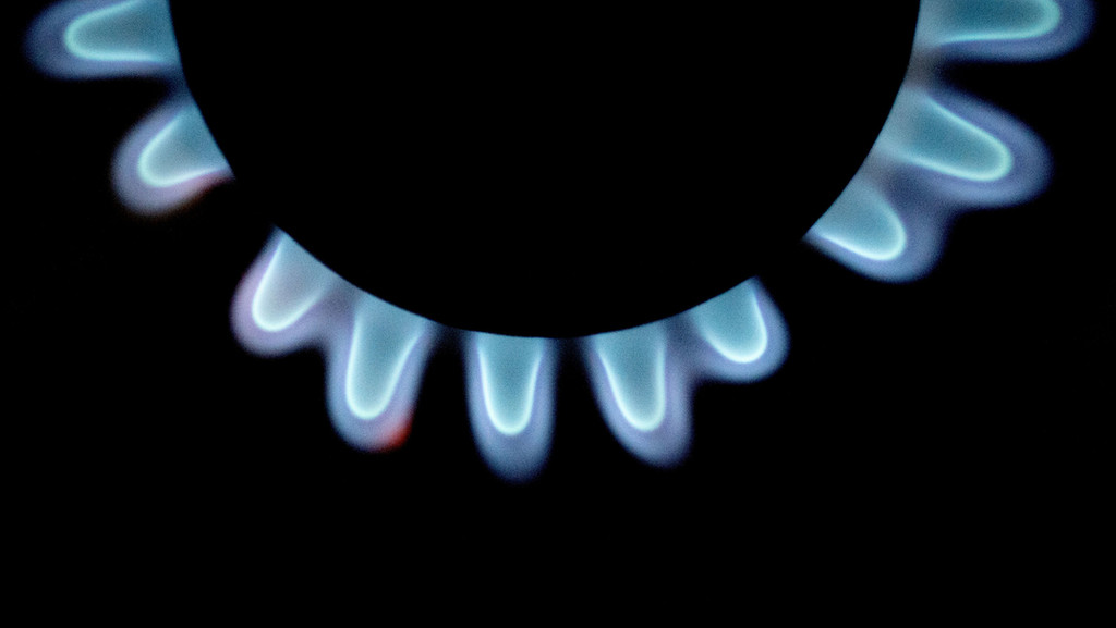 Gasflamme (Symbolbild)