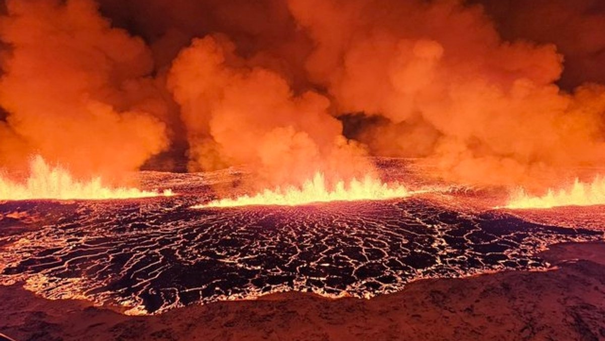 Nach Erdbeben-Serie: Vulkan in Island ausgebrochen