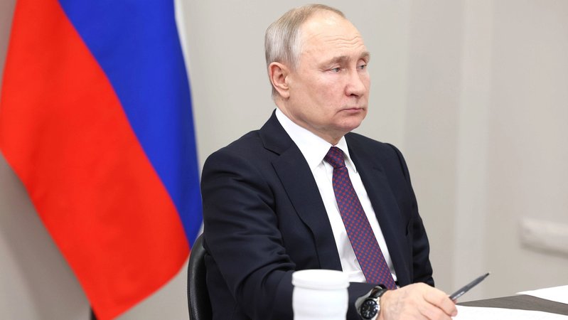 Wladimir Putin (Präsident Russland) am 15.03.2023 in Moskau