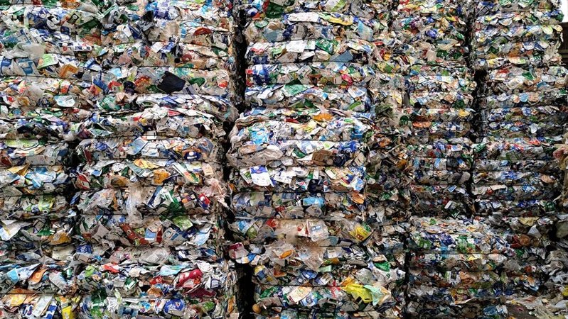 Sortierter Kunststoffabfall. | Bild: BR / Jan Kerckhoff Sortierter Kunststoffabfall.