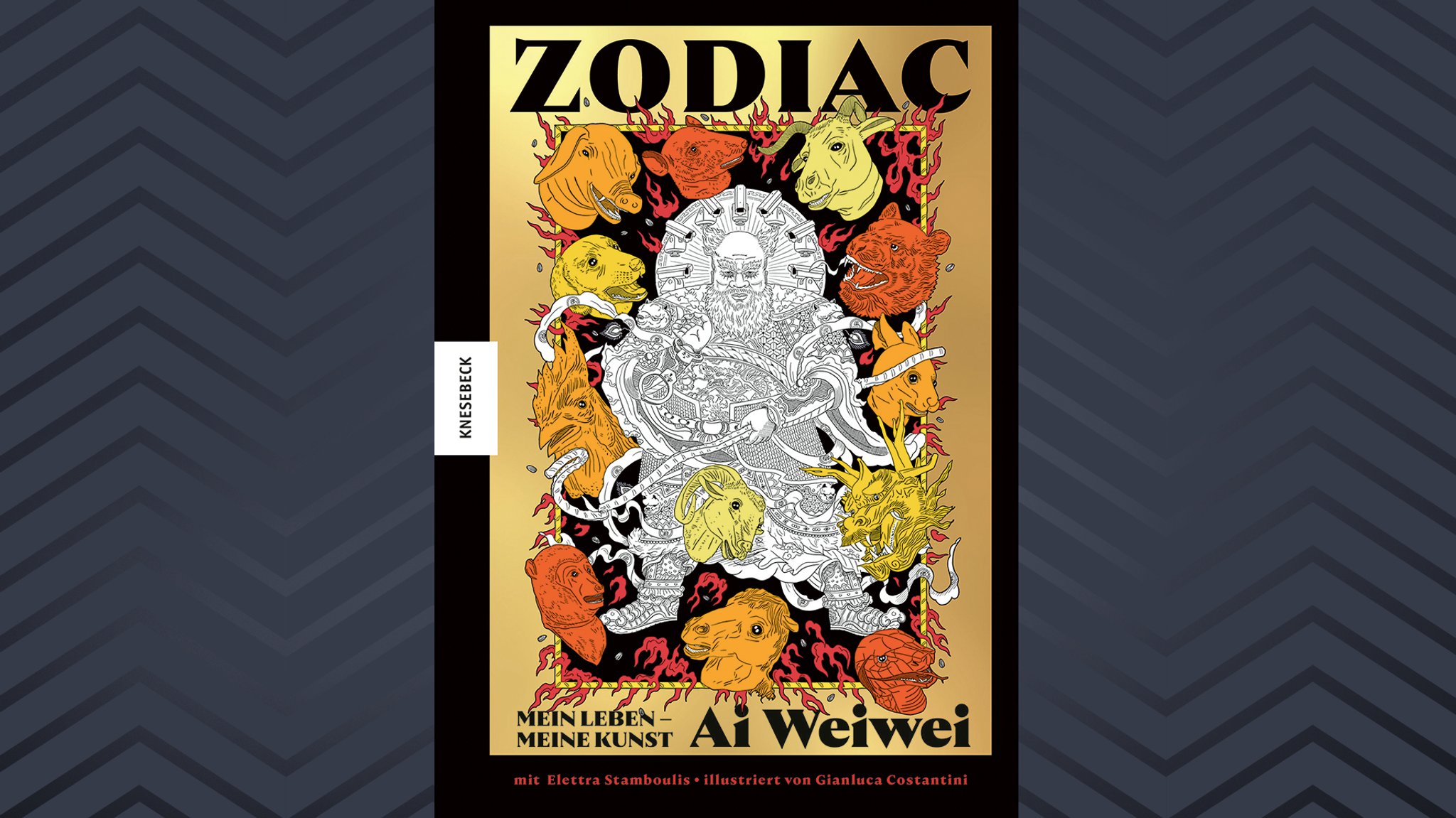 Das Cover von "Zodiac" einer Graphic Novel von Ai Weiwei.