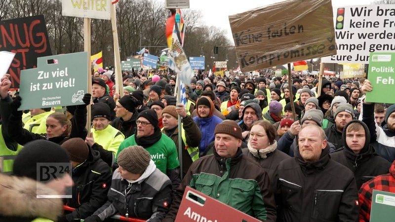 Wieder ein Protest-Tag mit viel PS, heute in Berlin
