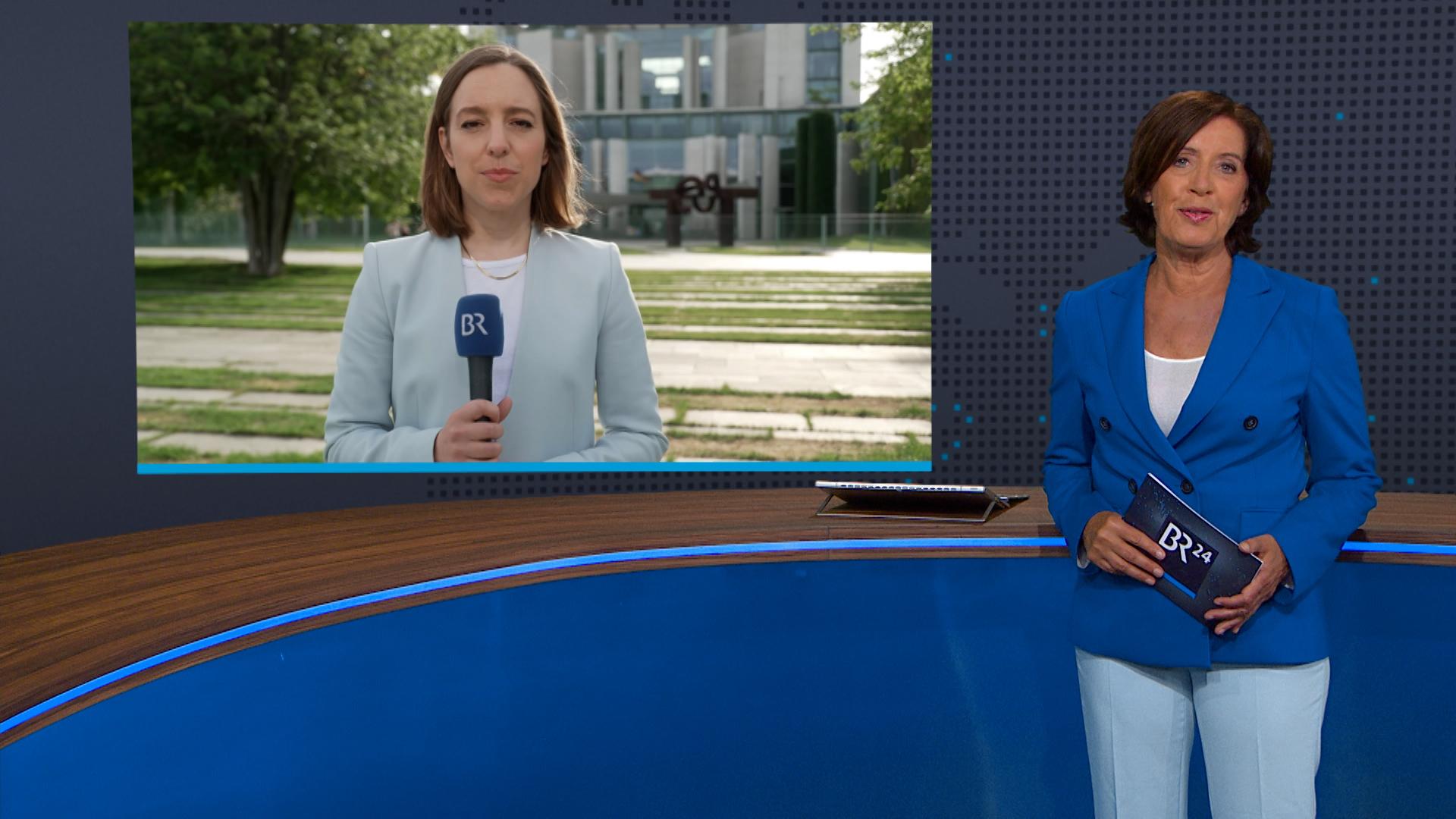 BR-Reporterin Eva Huber