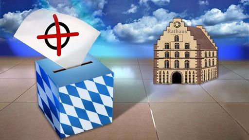 Bayern wählt: Bundestag, Bürgermeister, Bürgerentscheide  | Bild:BR; BR Montage