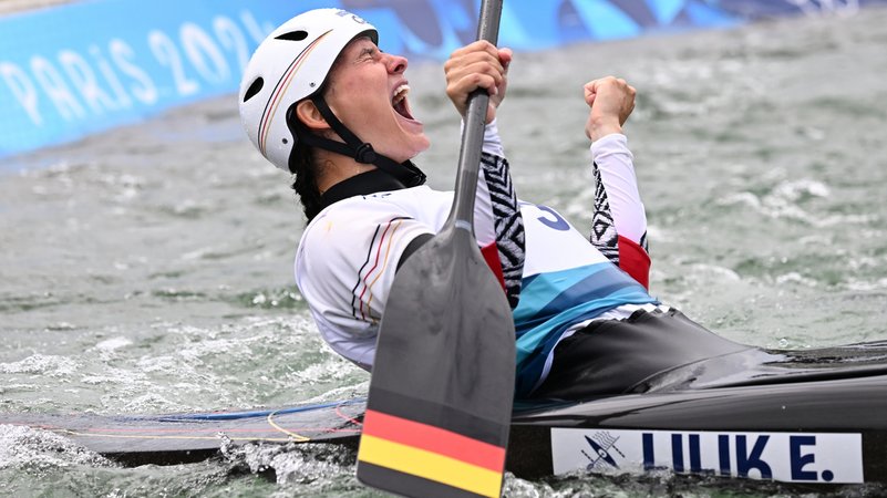 Elena Lilik Olympia Silber LAuf | Bild: picture alliance/dpa | Sebastian Kahnert Elena Lilik Olympia Silber LAuf