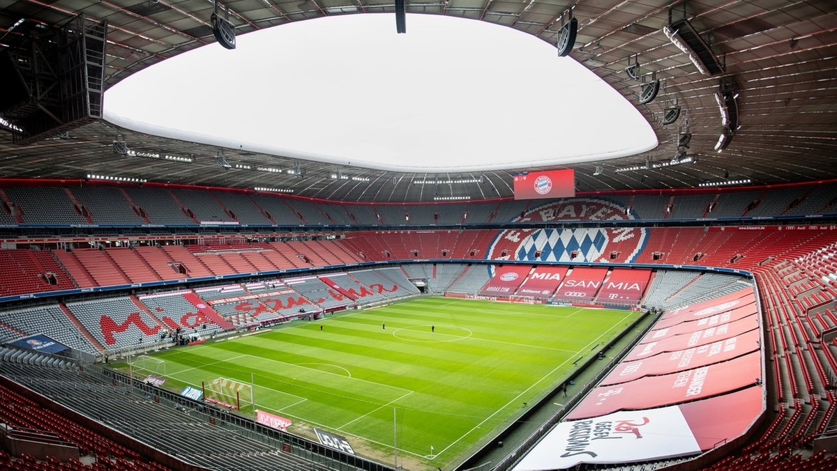 Blick in die Allianz Arena.