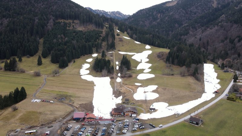 Wechselhaft wie das Winterwetter - so lässt sich die Saison in den bayerischen Skigebieten beschreiben.