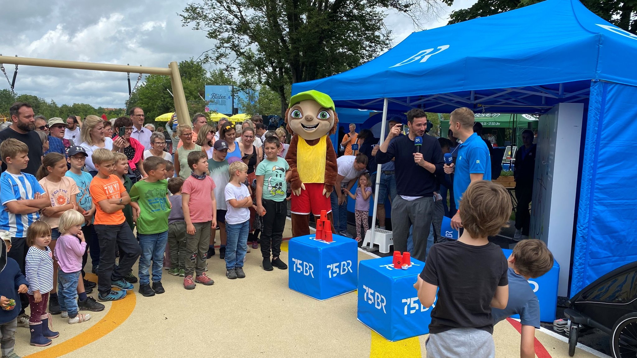 75 Jahre BR auf der Landesgartenschau in Kirchheim 